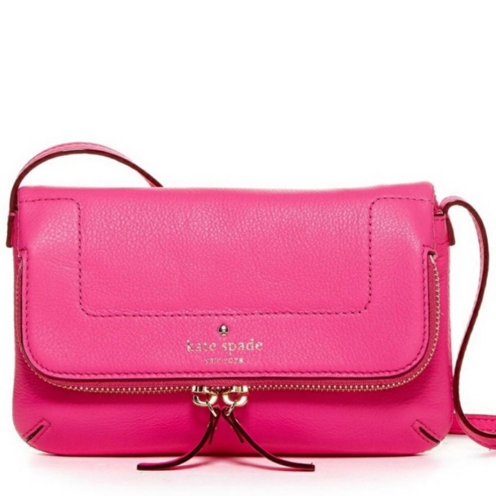 (SOLD) Kate Spade Mariana Hot Pink Crossbody Bag
